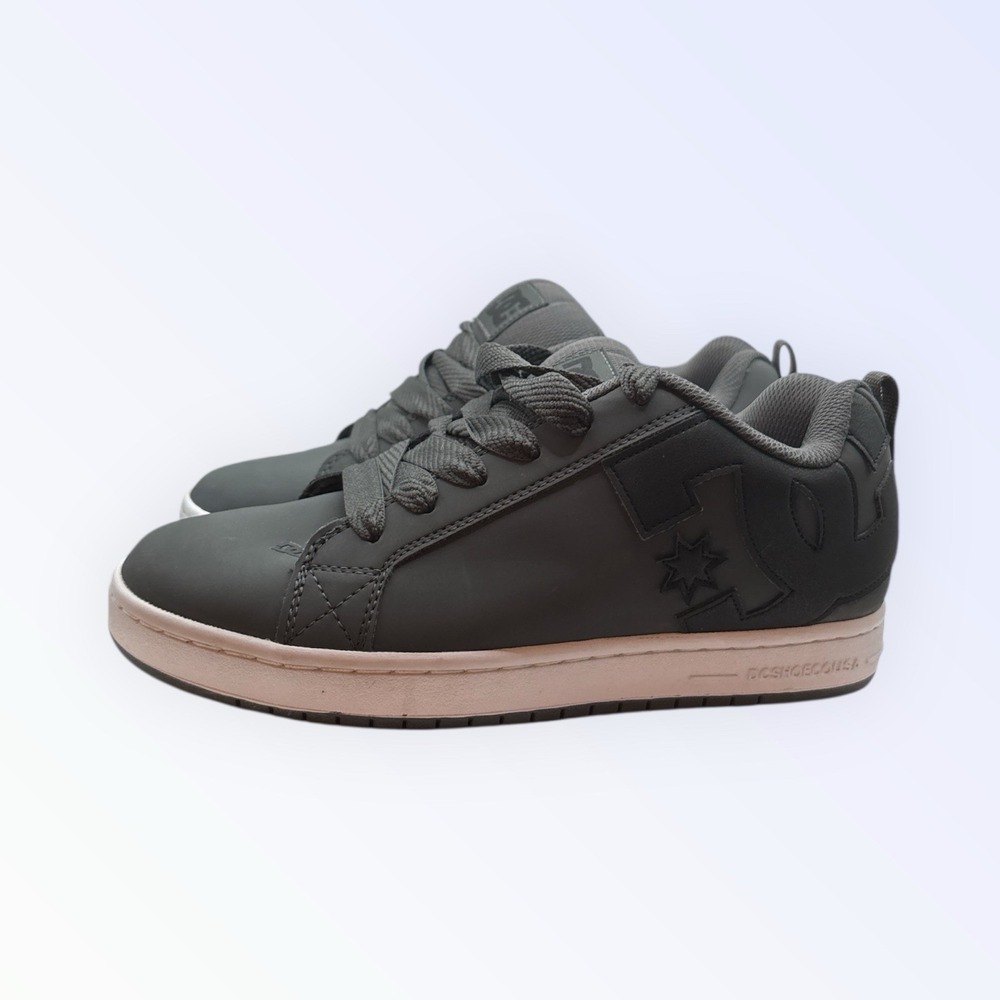 DC Shoe Court Graffik Grey/Black Size 10 300529